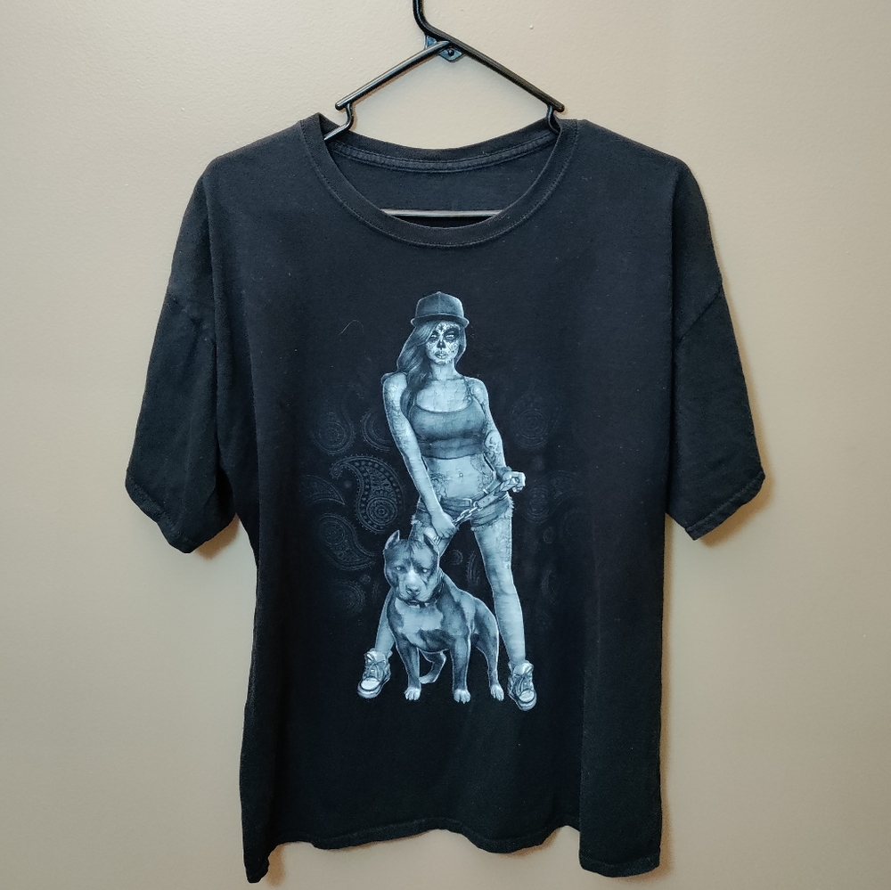 Men's L Graphic Design T Shirt